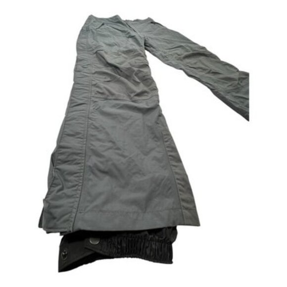 Columbia Omni-Tech Snow Pants Men’s TG Gray Waterproof Ski Full Zip Outdoor - Picture 2 of 16